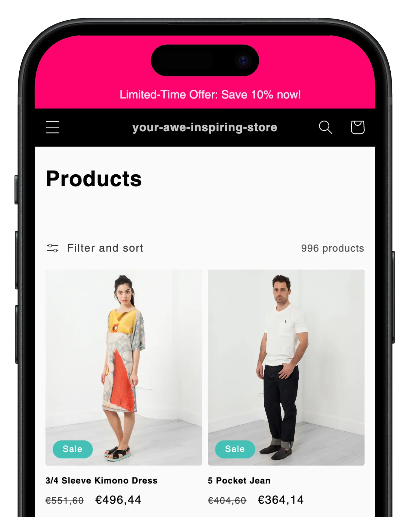 app mockup